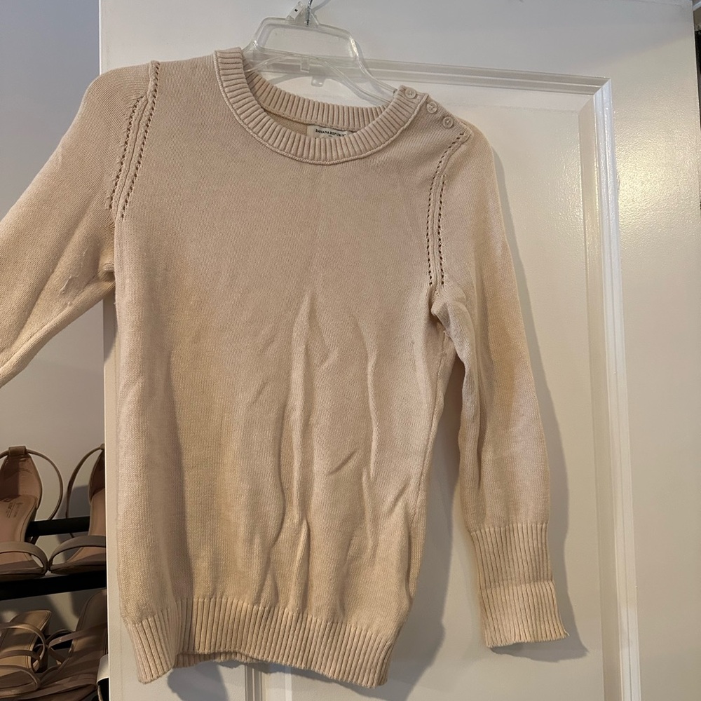 Cream Sweater